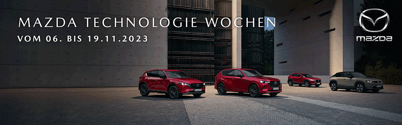 6. bis 18. November 2023 - Mazda Technologie Wochen bei ihrem Autohaus AHAG mbH in Schleusingen